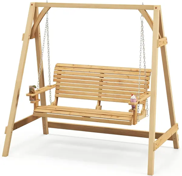 2 Sitzer Hollywoodschaukel, Gartenschaukel aus Holz…