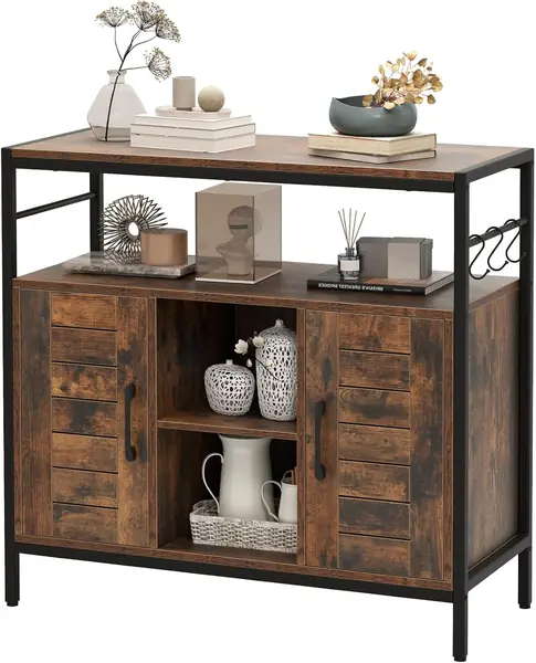 Küchenbuffet Industriestil, Küchenschrank aus Holz &…